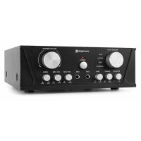 Skytronic AV410B Amplificador de karaoke universal stereo Negro