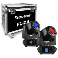 BeamZ FUZE75S Spot set van 2 moving heads in Flightcase