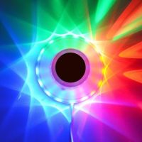 Max Spinning Sunflower de 48 LEDs RGB