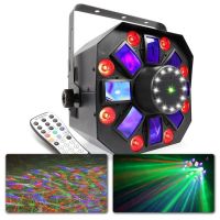 Beamz MultiAcis IV LED con laser y strobe