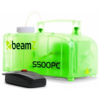 Beamz S500PC Maquina de humo carcasa transparente con LED