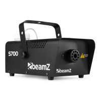 beamZ S700 Máquina de humo incluido líquido