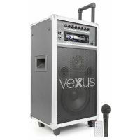 Vonyx ST110 Sistema Portatil de Sonido 8" CD/SD/USB/MP3