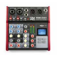 Power Dynamics PDM-X401 Mezclador Musical de estudio 4-Ch