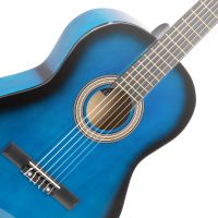 Max SoloArt Conjunto Guitarra Clásica Azul