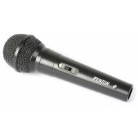 Zwarte dynamische microfoon voor o.a. karaoke en DJ's