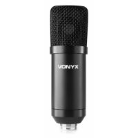 Vonyx CMS300B Micrófono de estudio Set USB Negro