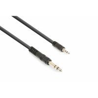 Vonyx CX330-1 Cable 3.5mm Stereo- 6.3mm Stereo 1.5m