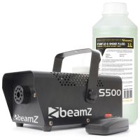 BeamZ S500 Máquina de humo con más de un litro de líquido de humo