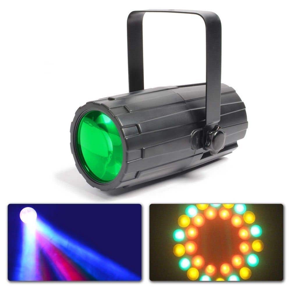 beamZ Moon Flower 60 leds RGBAW Negro