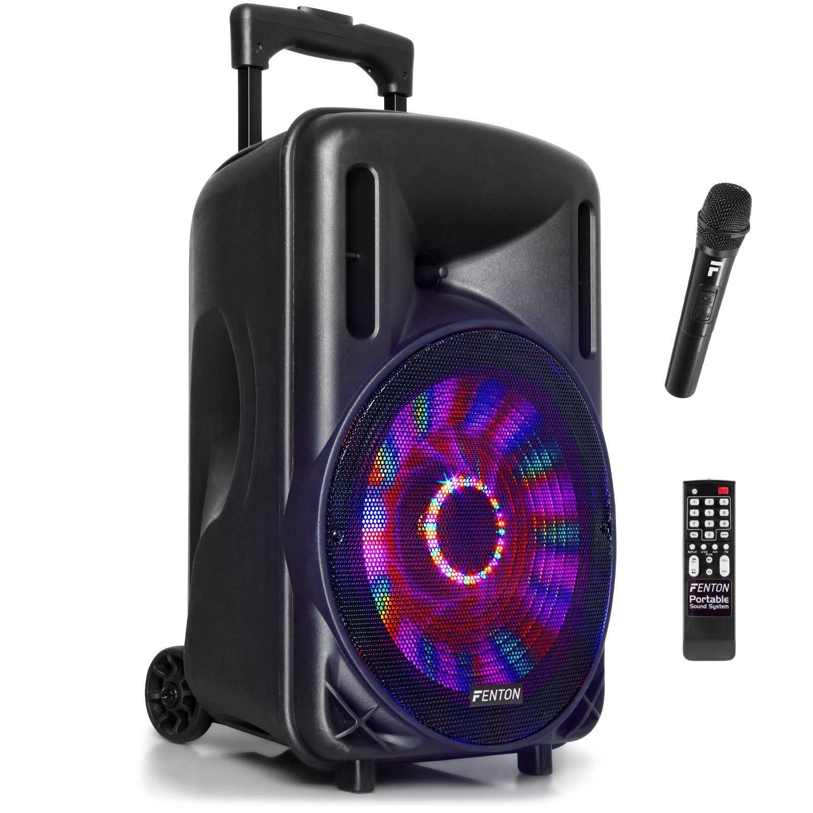 Fenton FT10LED Altavoz Activo portátil de 10