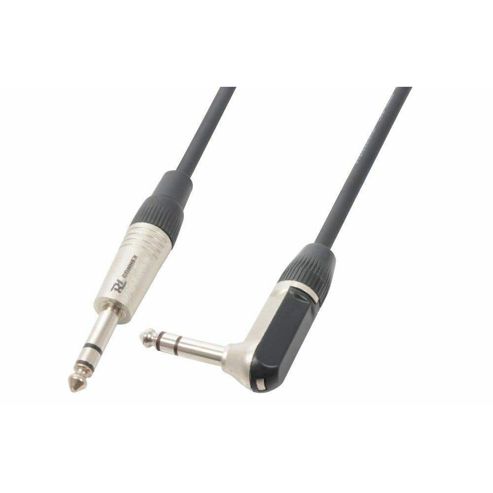 PD-Connex CX78-3 Cable Jack 6.3 Stereo - Jack 6.3 Stereo en angulo recto