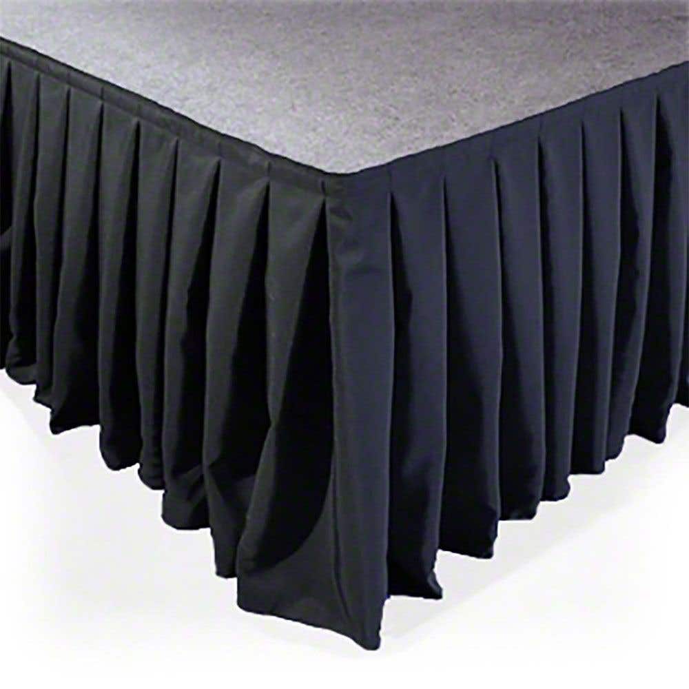 Power Dynamics SKIRT-V60 Faldón de escenario tipo terciopelo plisado 6m x 60cm