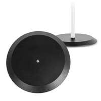 Vonyx MPS-B45R – Placa Base Redonda de Hierro Fundido con Rosca M20 Ø46 cm Negra