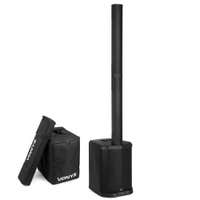 Vonyx VX822 – Pack de 1 altavoz de columna activo Bluetooth 1800W con funda VX822BAG, color negro