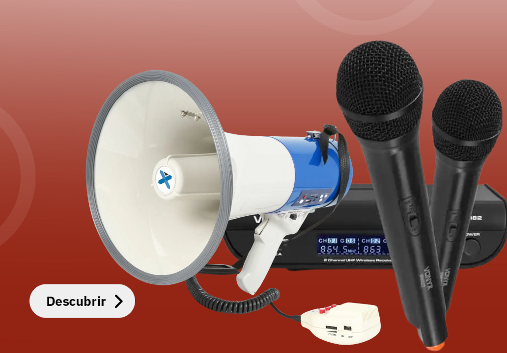 Micrófonos y Megáfonos