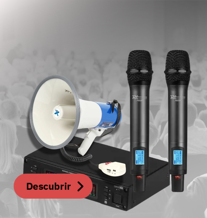Micrófonos y Megáfonos