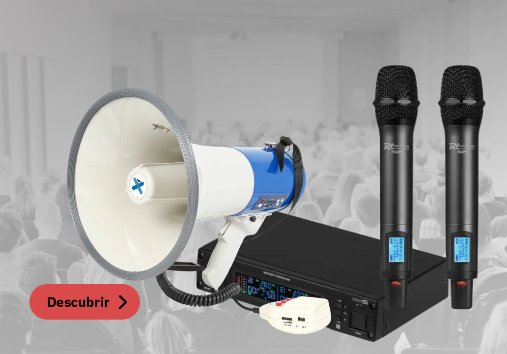 Micrófonos y Megáfonos