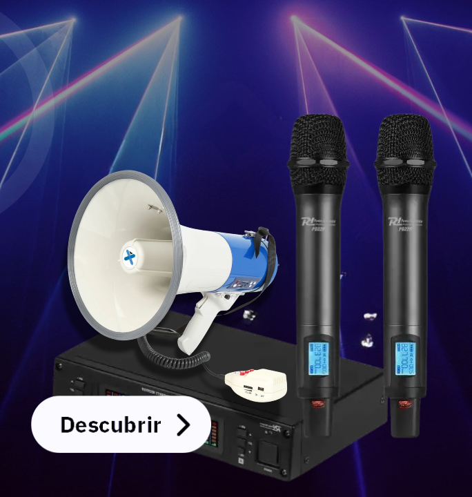 Micrófonos y Megáfonos