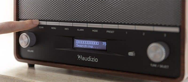 Realiza un escaneo automático para mejorar una mala recepción DAB